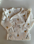 Overslagshirtje orange ruffle
