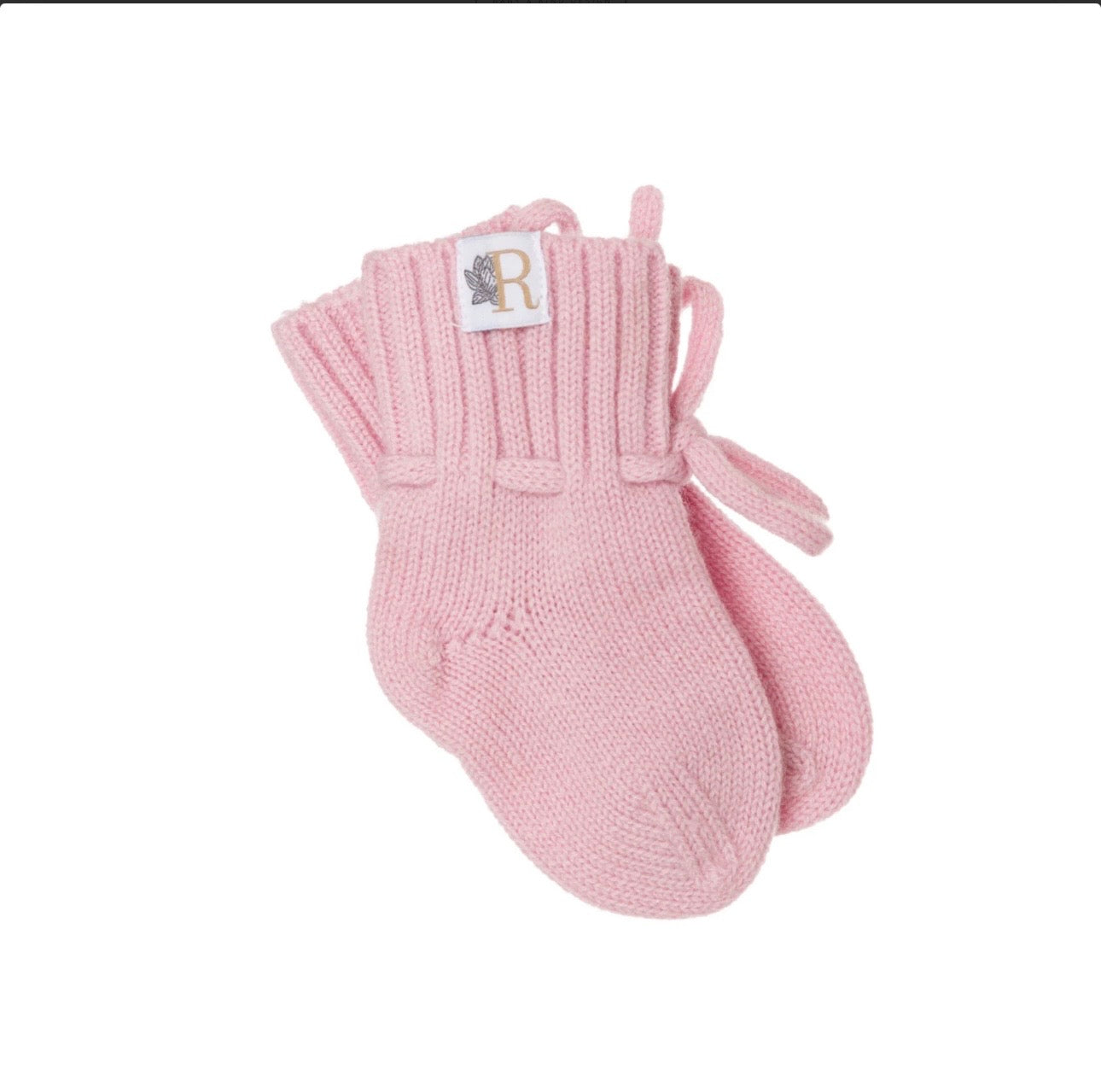 Merinowol sloffen roze