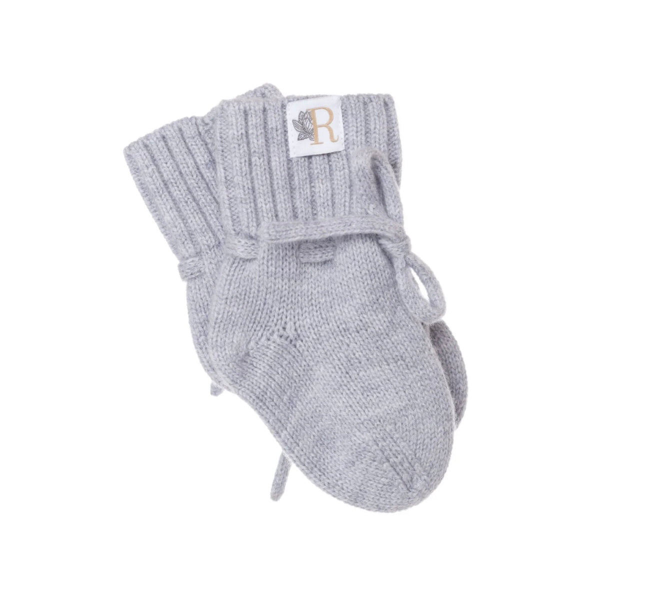 Merinoswol sloffen grey