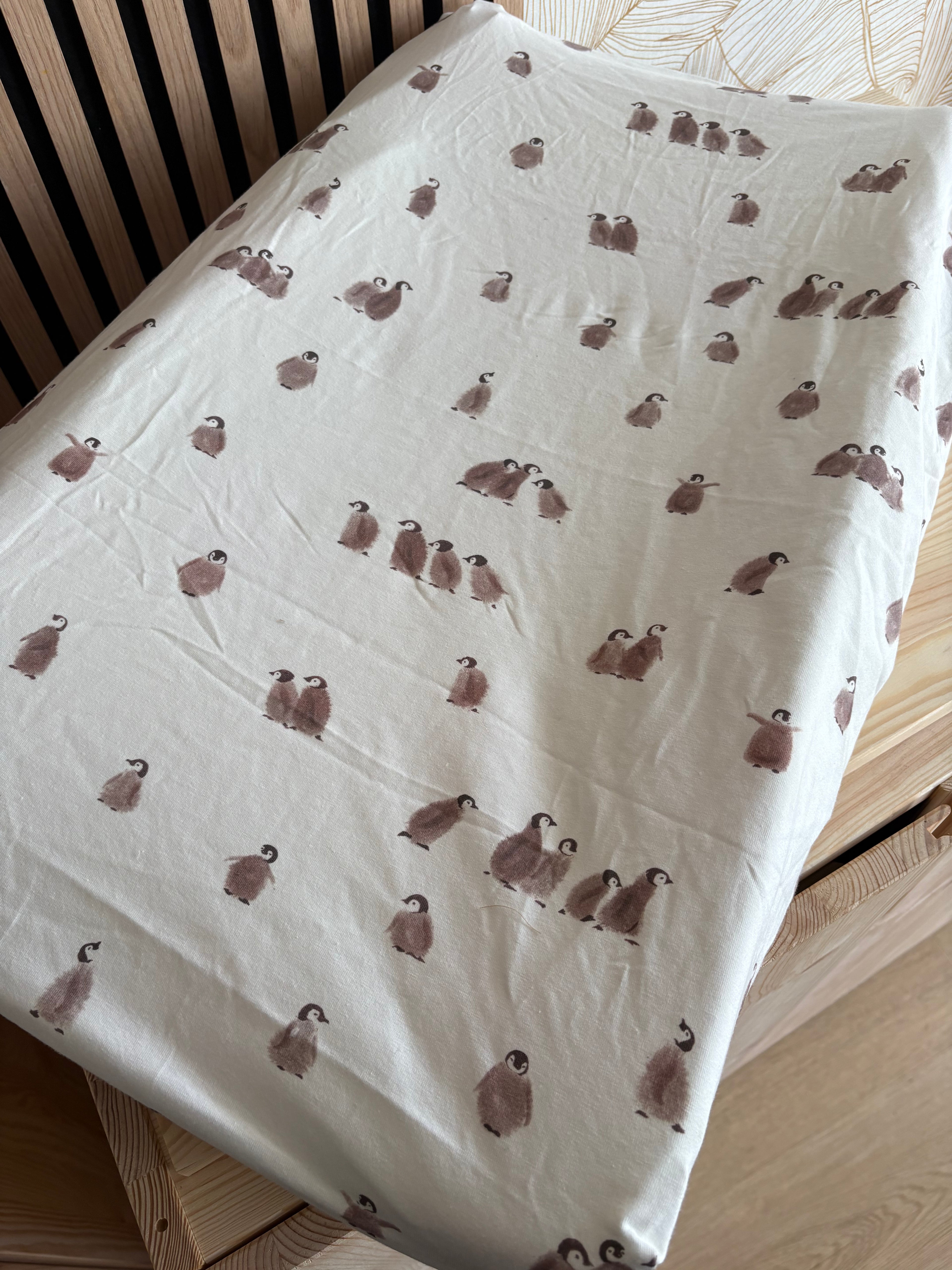 Aankleedkussen pinguin