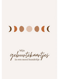 Lytse boef Bewaarbundel geboortekaartjes A5 - Maan
