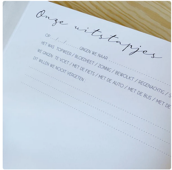 Invulboek - mijn Papa boek