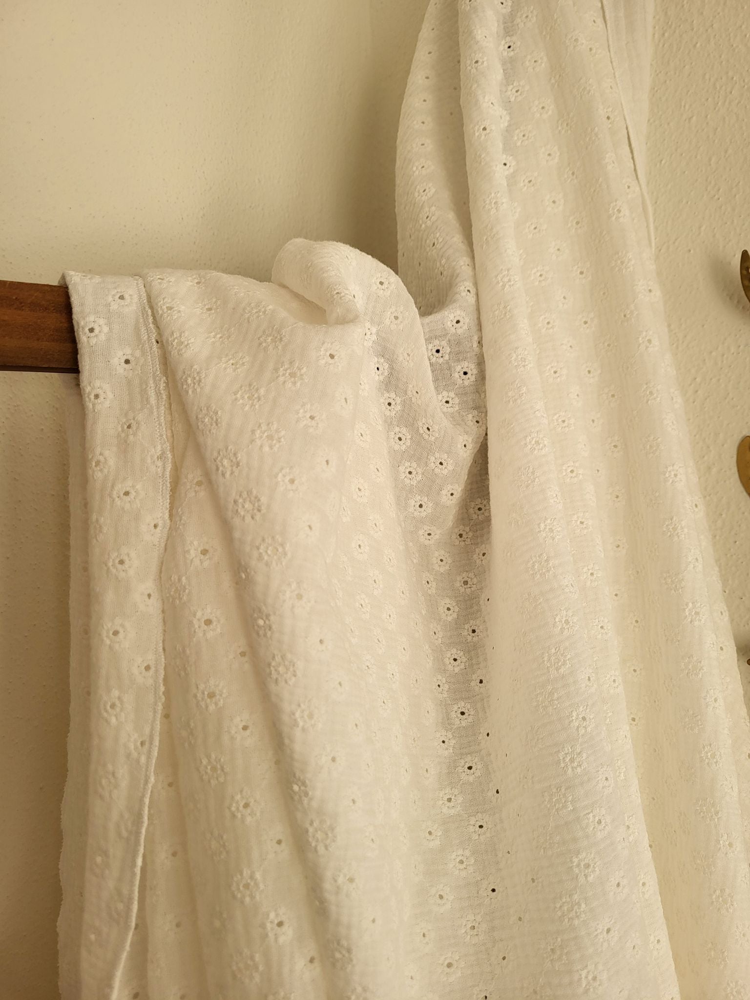 Hydrofiele doek Embroidery Bloom