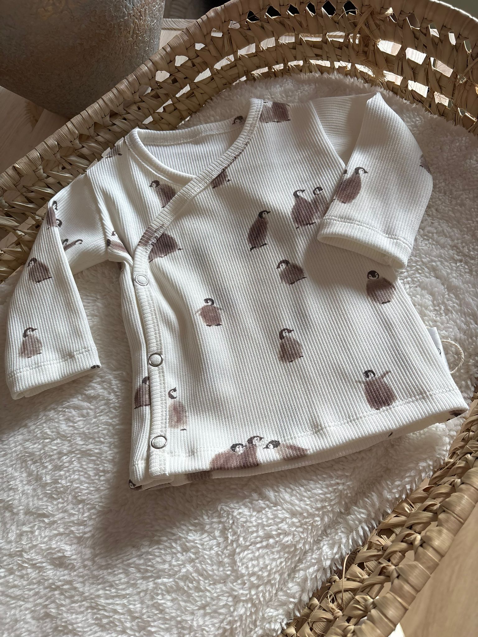 overslagshirtje pinguin