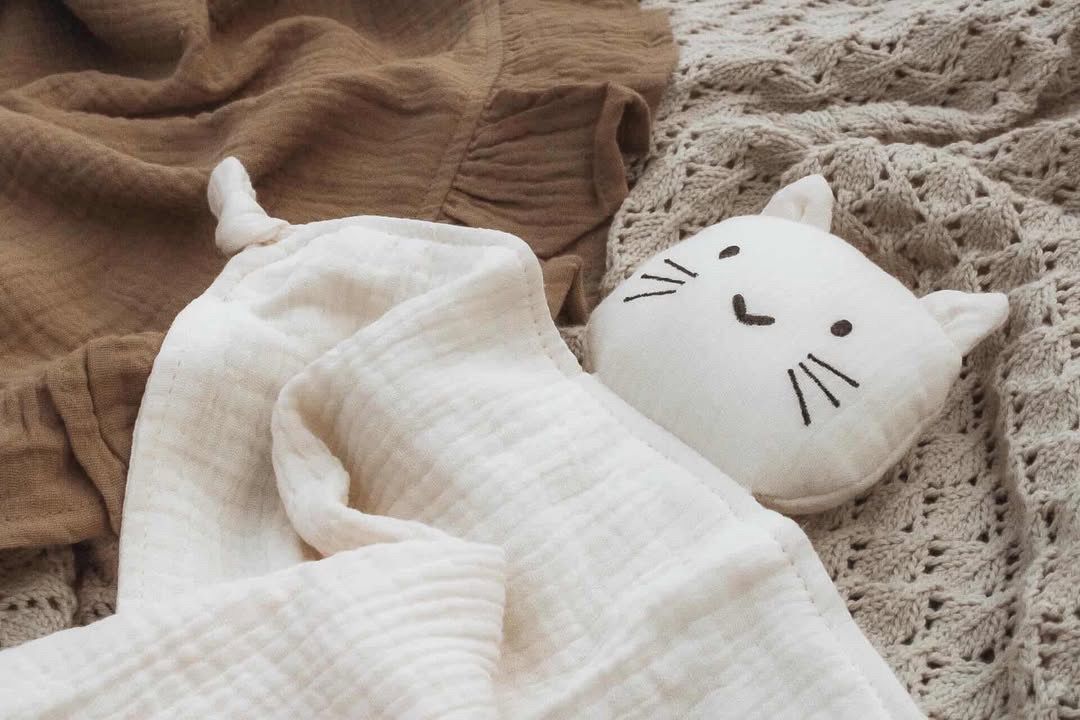 knuffeldoekje poes off white