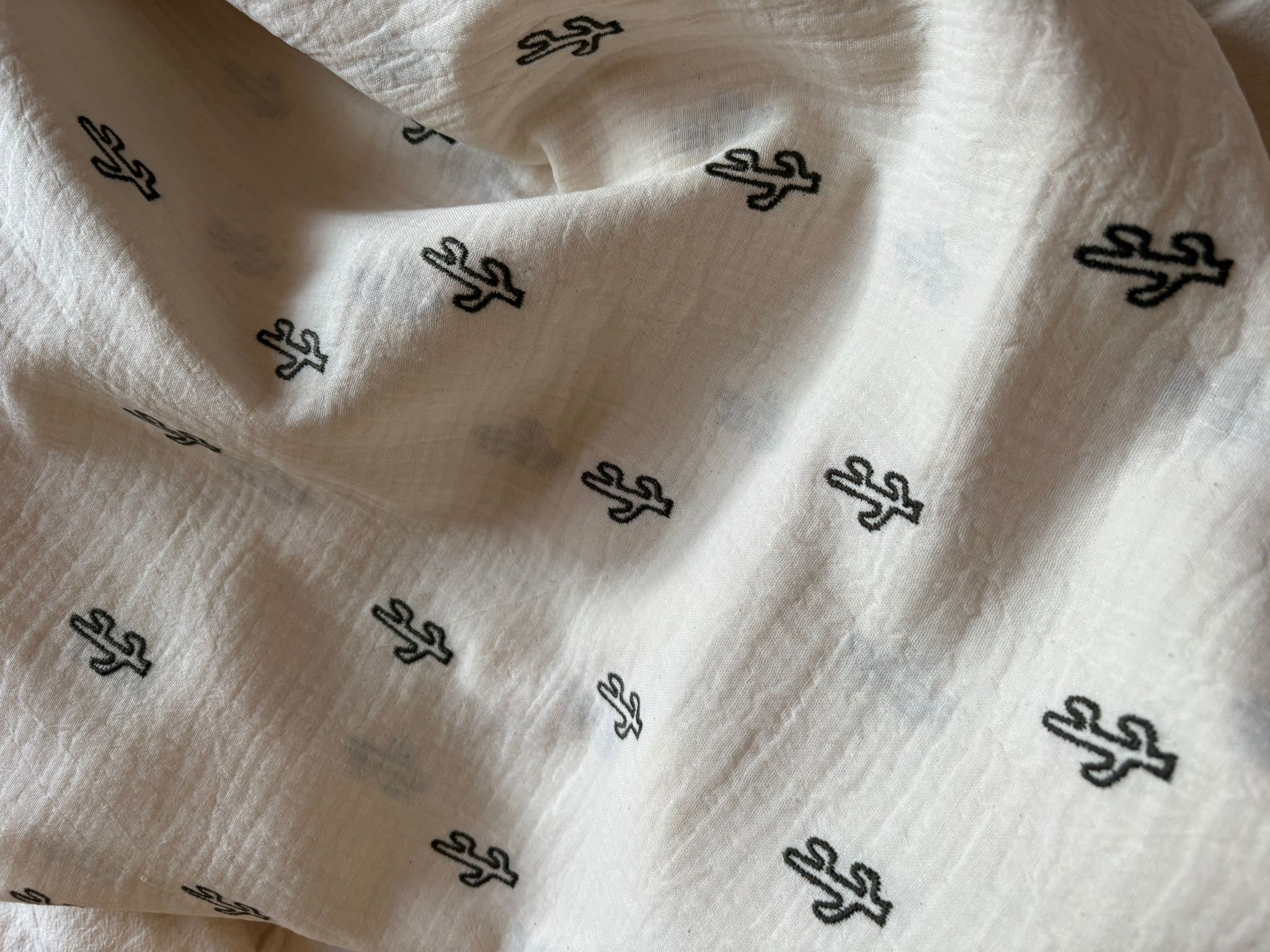 Kinderwagen Matrashoes – Embroidery Cactus Print