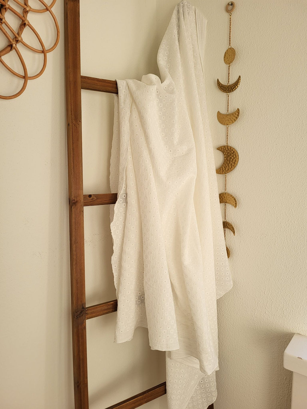 Hydrofiele doek Embroidery Bloom