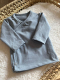 Overslagshirtje jeans blauw
