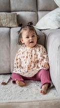 Blouse framboosbloem